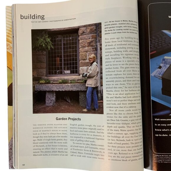 Martha Stewart Living Magazine 2 Issues February & March 1999 Cooking Gardening - Picture 12 of 14